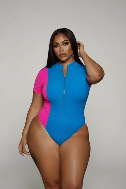 Cotton Candy Scuba One Piece