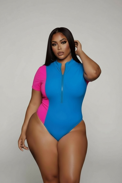 Cotton Candy Scuba One Piece